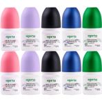 Agarta Fresh Flower-Lycia-Patchouli Deep-Sensation-Natural 10x50 ml Kadın Roll-On Karma Set