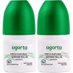 Agarta Fresh Natural 2x50 ml Doğal Unisex Roll On