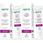 Agarta Göz Altı Kırışıklık ve Koyu Halka Yaşlandırma Karşıtı Antiaging 2x20 ml Doğal Göz Bakım Kremi