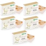 Agarta Keçi Sütü El Yapımı Doğal Sabun, 150g, 5'li Set