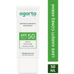 Agarta Leke Giderici -Spf+50 Yüz Güneş Kremi 50 ml