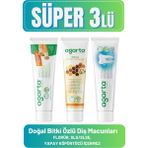 Agarta Misvak 100 ml +Propolis 100 ml + Bitki Özlü 100 ml Çocuk Diş Macunu