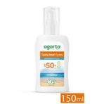Agarta Renksiz 50 Faktör Tüm Ciltler İçin Leke Karşıtı Nemlendirici Yaşlanma Karşıtı Suya Dayanıklı Yüz Ve Vücut Güneş Kremi 150 Ml
