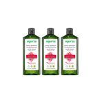 Agarta Saç Dökülmesine Karşı Bitkisel Tuzsuz Şampuan 400 ml x 3 Adet (Biberiye özlü)