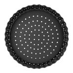 Agatige Karbon Çelik Pizza Tavası Delikli Fırın için Pizza Tavası, 14,5/20,4 cm Pizza Tepsisi Derin Tabak Pizza Tavası Yapışmaz Fırın Malzemeleri Çıkarılabilir Tabanlı (13,9 cm)