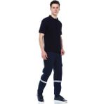 Ağca İş Elbiseleri 7/7 Gabardin Lacivert Pantolon - 3XL