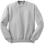 Ağca İş Elbiseleri Bisiklet Yaka Gri Sweatshirt