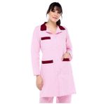AĞCA İŞ ELBİSELERİ Pembe Pötikare Önlük- Temizlikçi Önlüğü - Çaycı Önlüğü - Hademe Önlüğü
