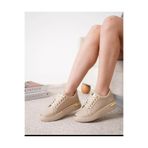 AĞCA Kadın yüksek Taban Bağcıklı Rahat Spor Ayakkabı Günlük Sneakers