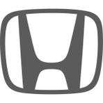 Agdeniz Honda Sunroof Siyah Honda Logo Beyaz Zemin Oto Sticker 40*33 cm - Standart
