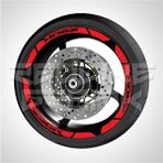 Agdeniz Kırmızı Honda Cbr 250 R Uyumlu Motosiklet Jant Şeridi