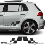 Agdeniz Opel Insignia Için Uyumlu Aksesuar Yan Sport 28*13 - Standart - Siyah