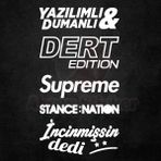 Agdeniz Oto Arka Cam Sticker Model 18 Beyaz 20*37 cm - Standart - Siyah