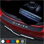 Agdeniz Seat Ibıza Için Uyumlu Aksesuar Oto Bagaj ve Kapı Eşiği Sticker Seti Karbon - Standart - Beyaz