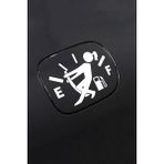 Agdeniz Yakıt Göstergesi Depo Kapağı Sticker 15 cm - Standart - Siyah