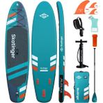 Age Sup Paddle Board 320X82X15 cm Şişme Sörf Tahtası - Full Set Isup - Çok Renkli