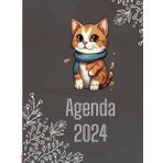 Agenda 2024: Planifica, Sigue Tus Objetivos y Organiza Tu Año Académico - Semanal, Mensual y Diario - Tamaño 8.5 x 11 Pulgadas: ¡Organiza tu año con ... planificación semanal, mensual y diaria