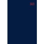 Agenda 2025 16x24 Cm: Bleu - Semainier 7 Jours Lundi au Dimanche - Une Semaine Sur 2 Pages - en francais - Vertical - Horaire 30 Min - Janvier à ... Souple - Sans Spirale - Pour Homme & Femme.