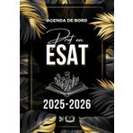 Agenda 2025-2026 Moniteur Éducateur ESAT: Organisateur planificateur Semainier et Mensuel | Cahier Journal | Cadeau Moniteur ESAT | A4