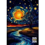 Agenda 2025 2026: Planner Settimanale e Mensile da settembre 2025 a dicembre 2026, 16 Mesi | la Settimana su una Doppia Pagina | Formato A4.