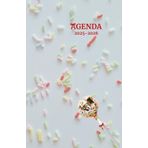 Agenda 2025-2026-Thème bonbon-Sucette-Sucre-Vermicelle multicolore (12.85x19.84 cm) 1 page pour 2 jours