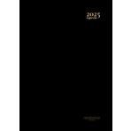 Agenda 2025 A4 Journalier: Noir - 1 Page Par Jour - 365 Jours - 21 x 29.7 Cm - Couverture Souple - Sans Spirale - Grand Format - Professionnel - Planificateur En Français - Pour Homme & Femme.