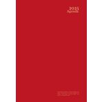 Agenda 2025 a5 Semainier: Rouge - Professionnel - Vertical Une Semaine Sur 2 Pages - 7 Jours Heure: 30 Min - Janvier à Decembre - En Français - Petit ... Souple - Sans Spirale - Pour Homme & Femme.