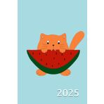 Agenda 2025 | Agenda Settimanale 2025 Verticale | Gatto | Calendario 2025 | Calendario 2026 | 12 Mesi da Gennaio a Dicembre 2025 | La Settimana su una doppia pagina | Pianificatore Italiano
