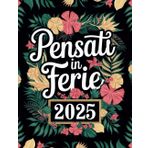 Agenda 2025 Grande A4 Vertical: Pianificatore Italiano , Con Orario , Settimana su una doppia pagina , Con citazioni motivazionali