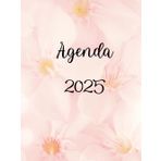 Agenda 2025: Incluye secciones para planificación semanal, mensual y diaria por horas, presupuesto anual y mensual, tamaño 8.25x11 pulgadas, tapa dura