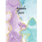 Agenda 2025 Libera: Orizzontale, da Gennaio a Dicembre 2025, la settimana su doppia pagina