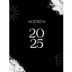 Agenda 2025: Planificador diario, semanal y mensual (8.5x 11 pulgadas). Tapa blanda,12 meses: El arte del blanco y cobra vida en cada página. ... espacios para transformar tus metas en logros