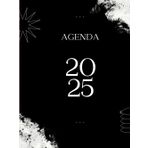 Agenda 2025: Planificador diario,semanal y mensual(8.5x 11 pulgadas).Tapa dura,12 meses: El arte del blanco y cobra vida en cada página. Combina ... espacios para transformar tus metas en logros