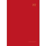Agenda 2025 Semana Vista A4: Roja - Vertical - 7 Dias - Con Horas y Notas - Español, Ingles,... - Diario - Anual - Grande - Tapa Blanda - Sin Anillas ni Espiral - Para Hombre, Mujer & Infantil.