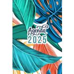 Agenda 2025: Settimanale, da Gennaio a Dicembre 2025, 12 mesi, settimana su una doppia pagina, Formato A5 | Felci