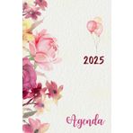AGENDA 2025: Settimanale da gennaio a dicembre 2025 con settimana su doppia pagina in verticale. Compatto formato A5. Planner mensili e tanti spazi per note, cose da fare, password e tanto altro