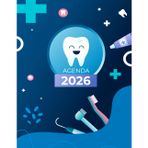 Agenda 2026: layout verticale con settimana su doppia pagina con orari per appuntamenti
