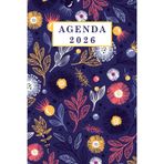 Agenda 2026: Settimanale, da Gennaio a Dicembre 2026, 12 mesi, settimana su una doppia pagina, Formato A5
