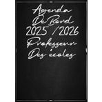 Agenda De Bord 2025-2026 Professeur Des écoles: Planificateur de Leçons, Suivi de Notes et Organisateur de Classe Hebdomadaire et Mensuel Août 2025 from Septembre2026 | Format A4.