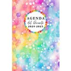 Agenda Del Docente 2024/2025: Da Settembre 2024 a Luglio 2025, La Settimana Su Una Doppia Pagina, orizzontale A5, Arcobaleno