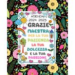 Agenda Della Maestra 2024/2025: Pianificatore settimanale e mensile | da agosto 2024 a luglio 2025 | 12 mesi | una settimana su due pagine | Idea ... per insegnanti dell'asilo e Scuola elementare