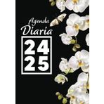 Agenda Diaria: 2 páginas por día - formato A4 grande con horas - 12 meses del 01 de julio de 2024 al 30 de junio de 2025