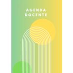 AGENDA GIORNALIERA DOCENTE 6 CLASSI NON DATATA SCUOLA SECONDARIA - COPERTINA BOHO SHAPES: Include Planning annuale, Orario, Impegni, sezioni per Voti, Mappa posti, Colloqui