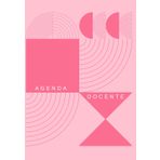 AGENDA GIORNALIERA DOCENTE 6 CLASSI NON DATATA SCUOLA SECONDARIA - COPERTINA RETRO PINK: Include Planning annuale, Orario, Impegni, sezioni per Voti, Mappa posti, Colloqui