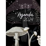 Agenda Motivacional 2024: Ilustrada y hermosa en tonos blanco y .: Planificador 2024: Encuentra tu equilibrio con esta agenda motivacional ilustrada. (8,25"x11")