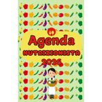 Agenda Nutrizionista settimanale | Calendario Appuntamenti | 2025: 50 Settimane, Settimana su doppia pagina, Formato A5 | Calendario Mensile | 12 mesi | VERDURA