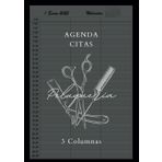 Agenda Peluquería 2025: Libro de Citas para Peluqueria con Fecha y por Horas, Dia por Pagina 3 Empleados | Intervalo de 30 Minutos de 7:00 a 22:30 (3 Columnas) y Calendario de Mes Corriente A4