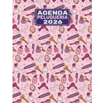 Agenda peluquería 2026: 1 semana en 2 páginas | horario de 8:00 a 21:00 horas | intervalos de 15 minutos | libro de citas para peluqueria | A4