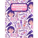 agenda peluqueria 2025: 1 día por página | de 5:00 a 21:00 horas | libro de citas para peluqueria | A4