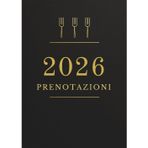 Agenda Prenotazioni Ristorante 2026 : Libro di Prenotazione Ristorante 2 pagine per giorno 365 giorni, datate, grande formato A4 | Doppia pagina ( ... ) | Rubrica contatti, pagine per appunti.